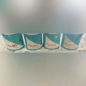 Blue and White Tobacco Tins